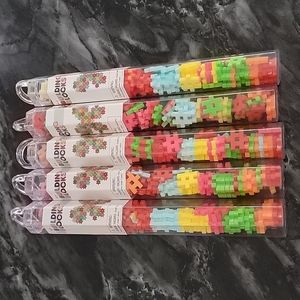 Lot of 5, Target x Bullseyes Playground # Building Block 72 piece kits. BNWT